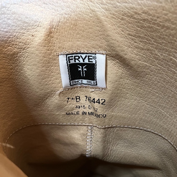 Frye Melissa brown leather riding boots Size 7 - Picture 14 of 14